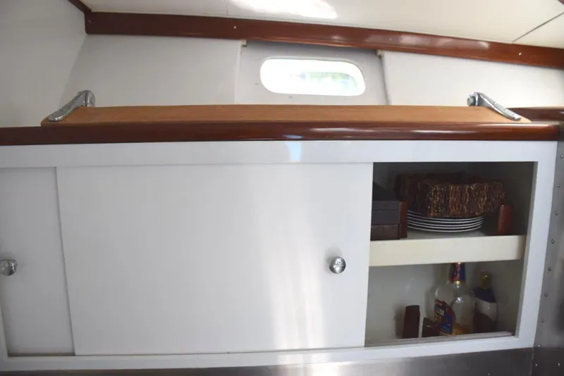 Slide: The Image of Galley starboard side cabinets - 23