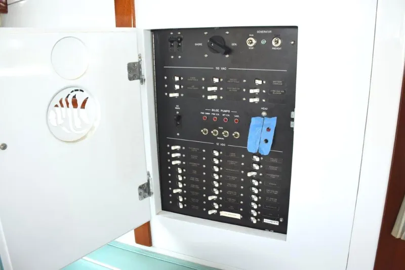 Slide: The Image of Main electrical panel starboard aft cabin - 29