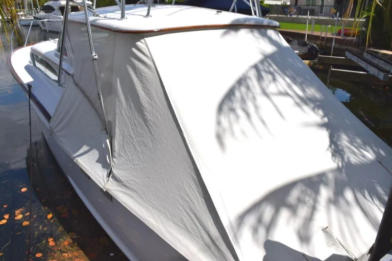 Slide: The Image of Full aft cover and transom drape - 47