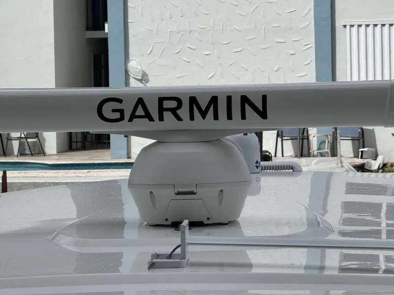 Slide: The Image of 2023 Intrepid 427 Nomad FE with Garmin radar system. - 20