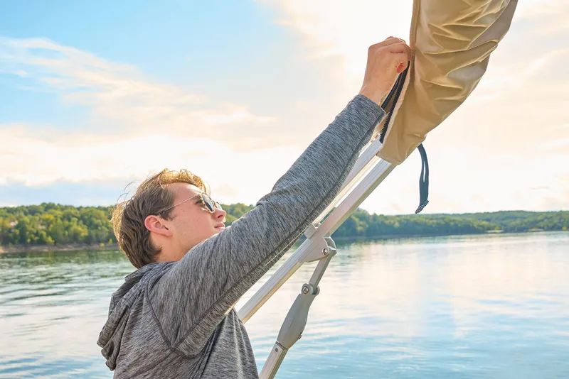 Slide: The Image of Sun Tracker Party Barge 22 XP3 2024 - 71