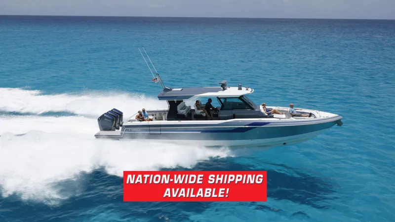 The Image of 2025 Formula 457 Center Console Sport boat on ocean, nationwide shipping available. - 0