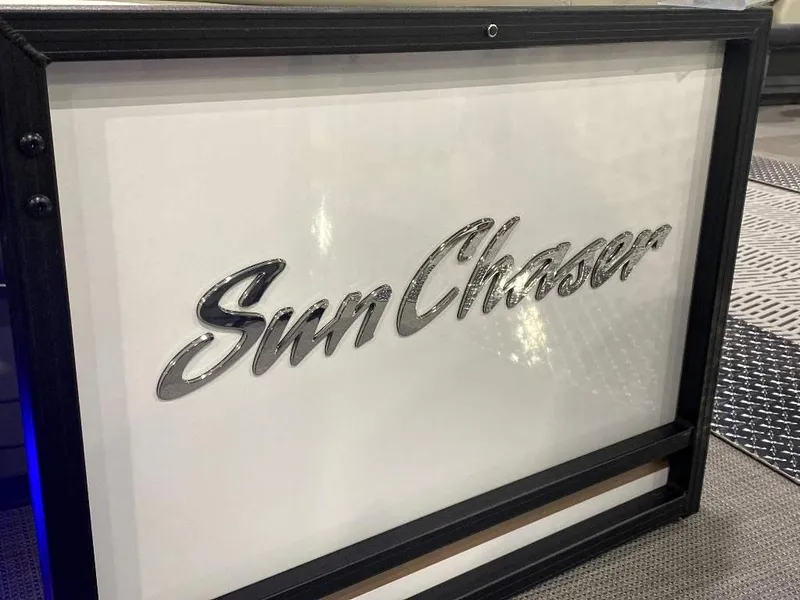Slide: The Image of SunChaser GENEVA 22 SB 2024 logo in a black frame. - 14