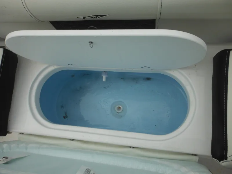 Slide: The Image of Livewell compartment on a 2024 Tidewater 210 LXF boat. - 20