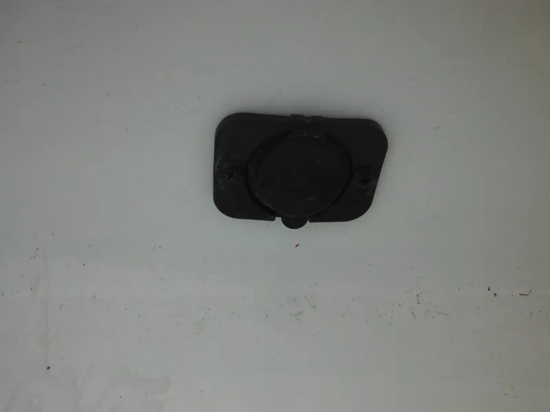 Slide: The Image of Close-up of a 2024 Tidewater 210 LXF boat's black deck fitting. - 37