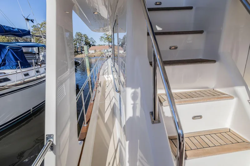 Slide: The Image of Easy Stairs and wide, safe, Side Decks - 26