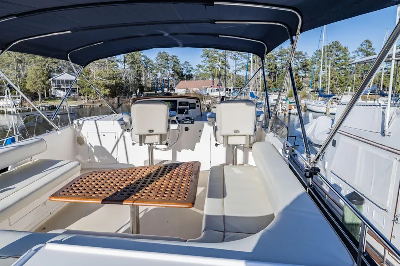 Slide: The Image of Spacious Flybridge for entertaining - 29