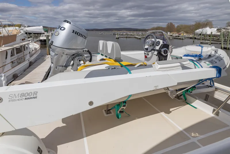 Slide: The Image of 800 lb Steelhead Davit and Tender - 31