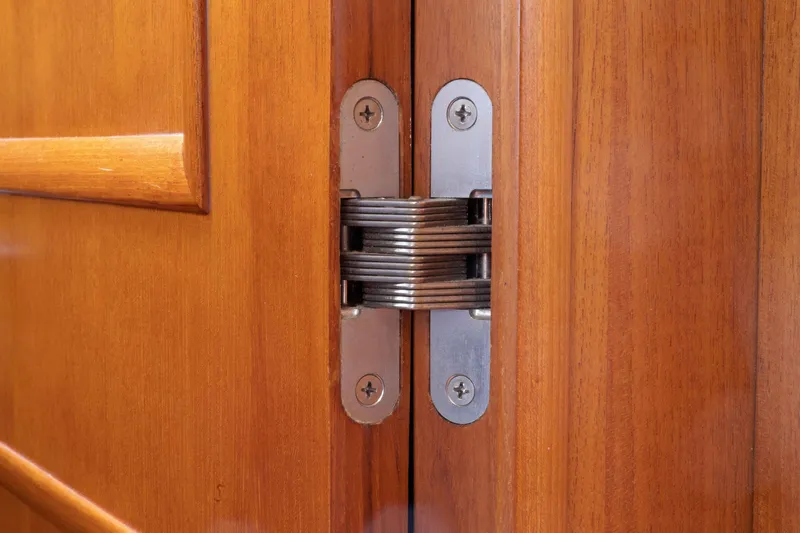 Slide: The Image of GB Attention to Detail in a Hinge and Screws - 40