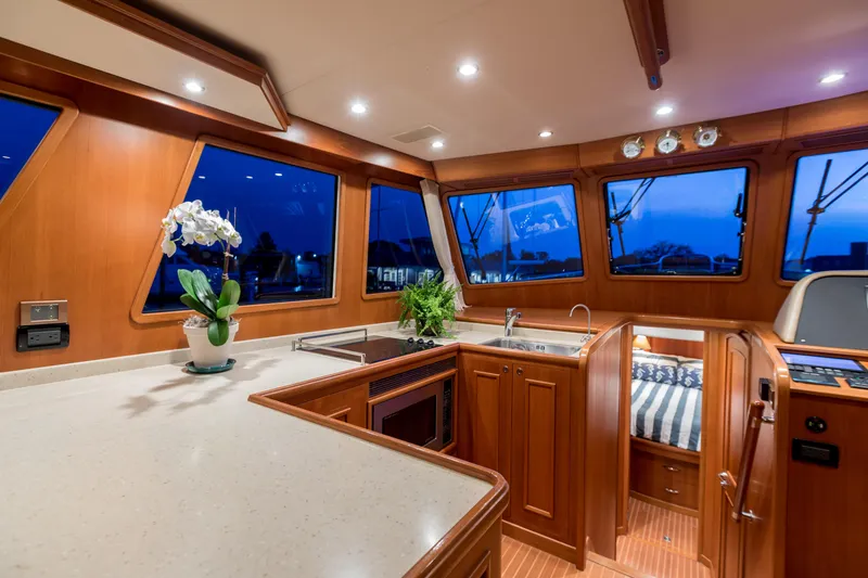 Slide: The Image of Galley at night - 48