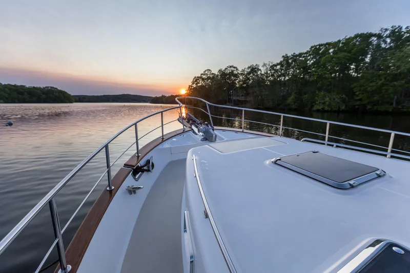 Slide: The Image of Sunset from the foredeck - 50