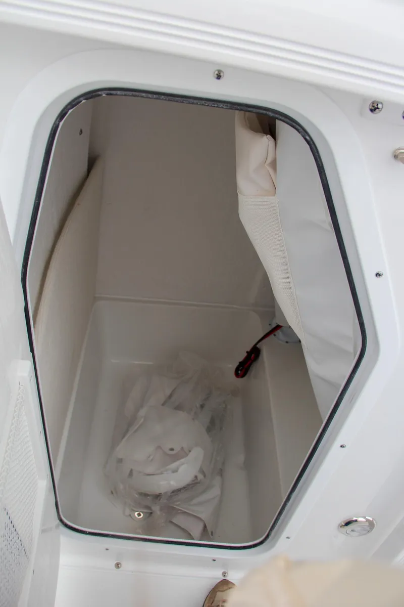 Slide: The Image of Storage compartment of 2024 Sea Hunt Ultra 229 boat. - 41