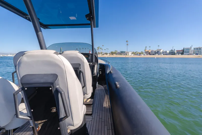 Slide: The Image of 2019 Technohull 34 Sea DNA 999 boat interior with coastal view. - 23