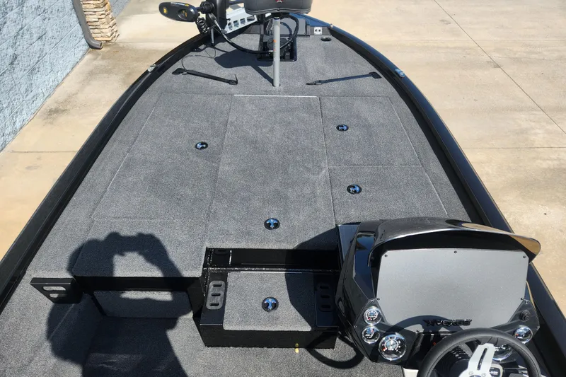 Slide: The Image of 2024 Vexus AVX2080 boat deck with advanced navigation and control systems. - 3