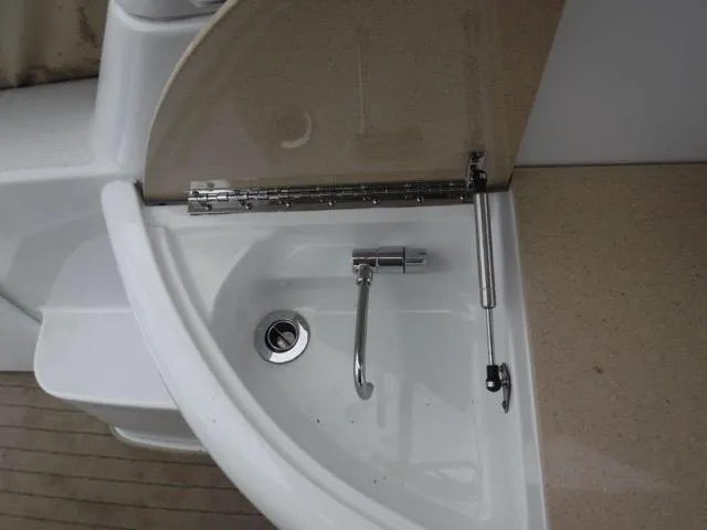 Slide: The Image of 2012 Formula 34 Cruiser boat sink and countertop - 10