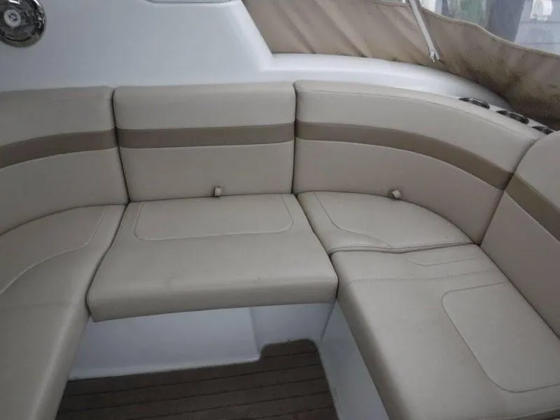 Slide: The Image of 2012 Formula 34 Cruiser boat interior seating area - 5