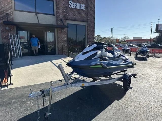 Slide: The Image of 2024 Yamaha Marine Waverunner VX Cruiser dashboard with digital display and controls. - 3