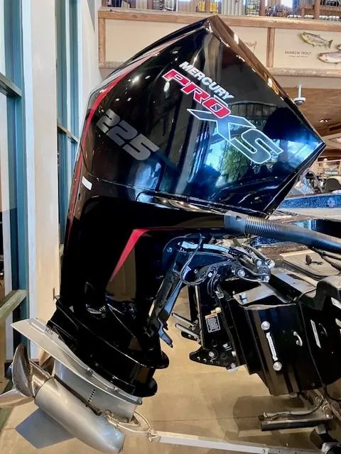 Slide: The Image of 2024 Nitro ZV19 Sport Pro with Mercury Pro XS 225 outboard motor. - 5