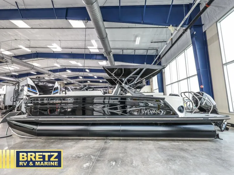 Slide: The Image of 2024 G3 CLZ DC pontoon boat in showroom, Bretz RV & Marine. - 4
