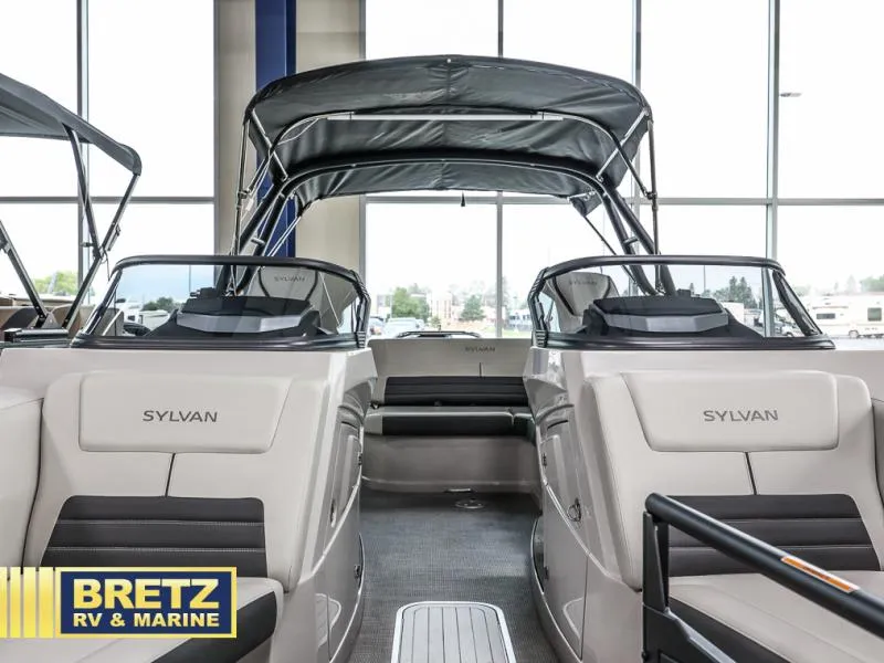 Slide: The Image of 2024 G3 CLZ DC boat interior at Bretz RV & Marine showroom. - 9