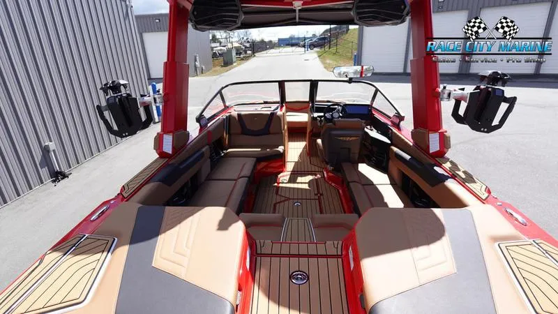 Slide: The Image of 2024 Nautique Super Air Nautique G23 interior at Race City Marine. - 26