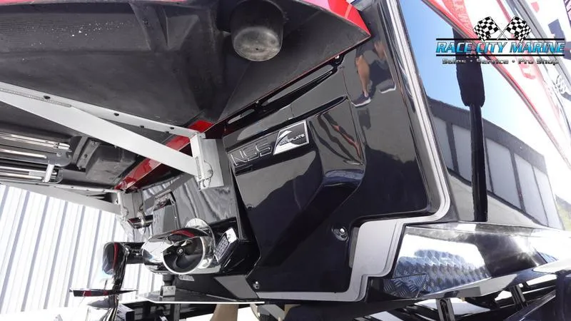Slide: The Image of 2024 Nautique Super Air Nautique G23 boat rear view at Race City Marine. - 38