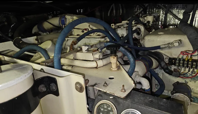 Slide: The Image of Californian Cockpit Motor Yacht 1987 - 64