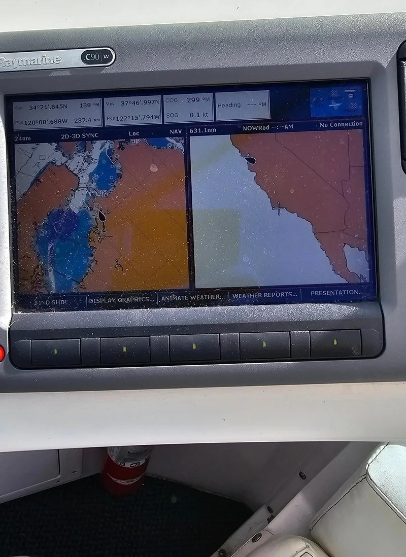 Slide: The Image of Californian Cockpit Motor Yacht 1987 - 70