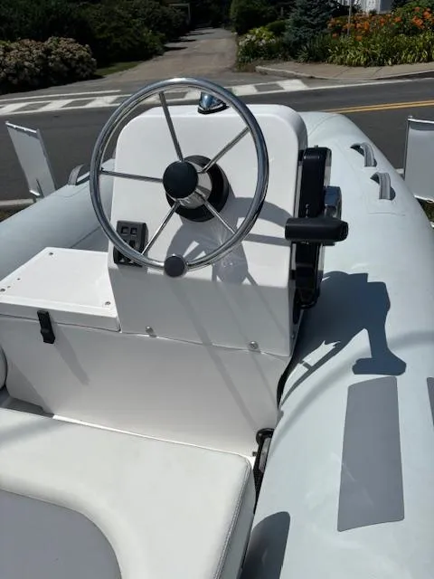 Slide: The Image of 2024 Inmar 360RYS inflatable boat with steering console. - 5
