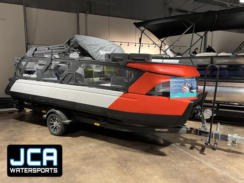 The Image of 2023 Sea-Doo Switch Cruise 21-170 at JCA Watersports showroom. - 1