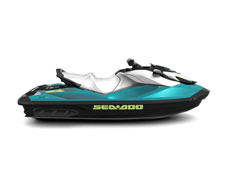 The Image of 2024 Sea-Doo PWC GTI SE 130 IBR in teal and black. - 1