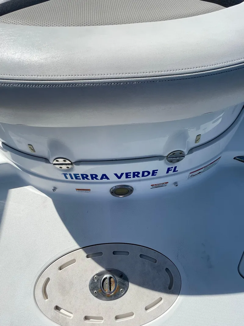 Slide: The Image of 2009 Chaparral 276 SSX boat with Tierra Verde FL text on the stern. - 6