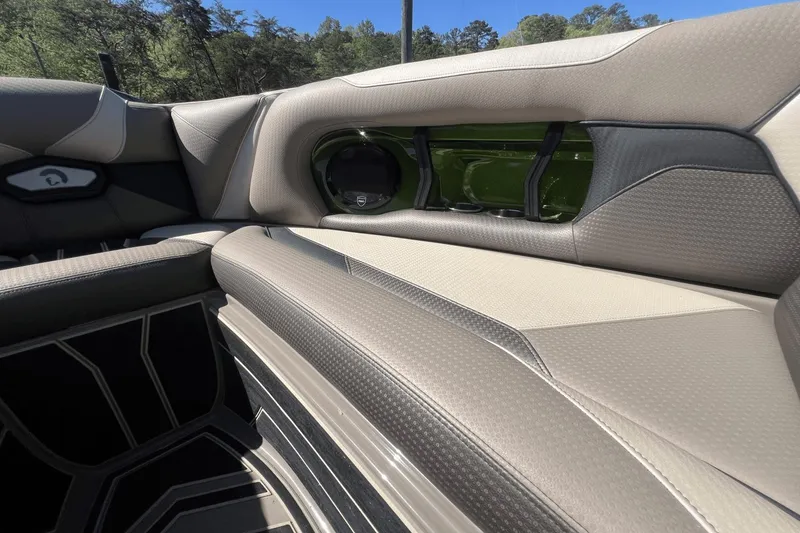 Slide: The Image of Interior of 2023 Centurion Ri265 with luxurious upholstery. - 28