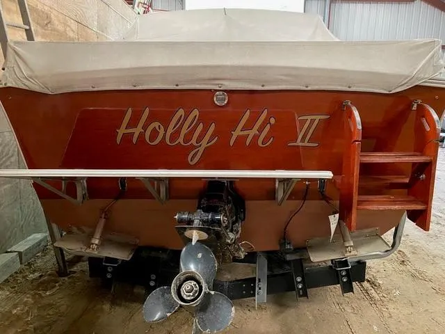 Slide: The Image of 1986 Skiff Craft Sport Fisherman 260 boat named Holly Hi II with covered deck. - 19