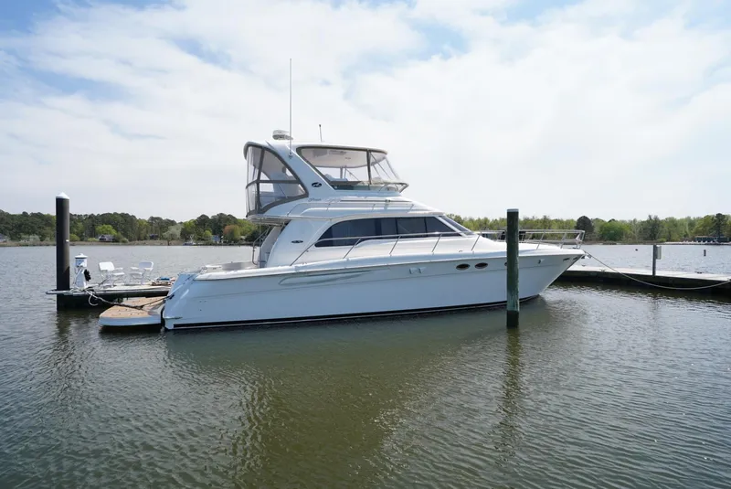 Slide: The Image of Sea Ray 480 Sedan Bridge 2002 - 73