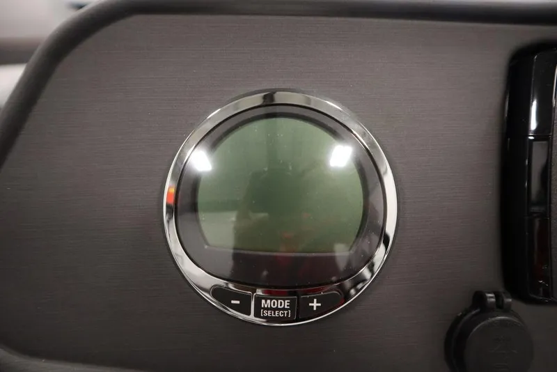 Slide: The Image of 2024 Bentley Pontoons 203 Bolt Tri-Toon dashboard control panel. - 20