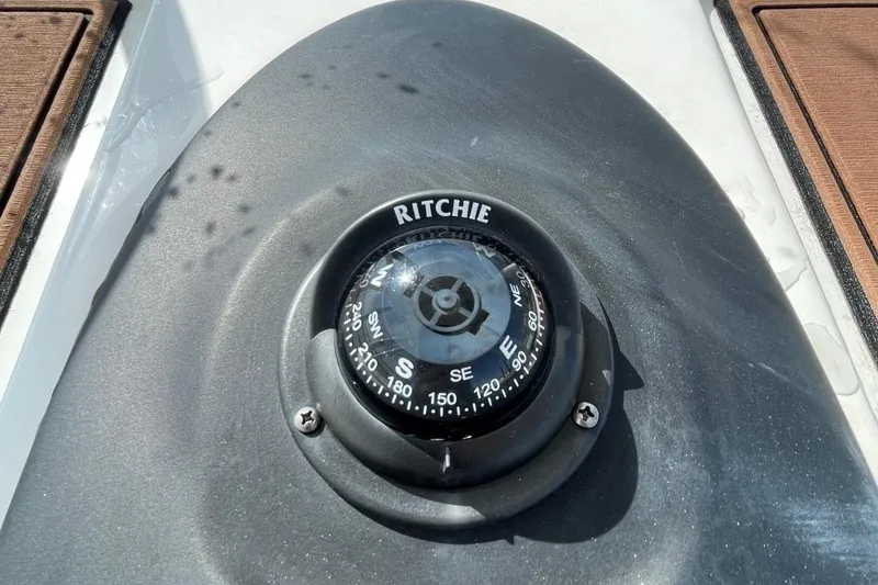 Slide: The Image of Ritchie compass on 2017 Sea Fox 248 Commander boat dashboard. - 21