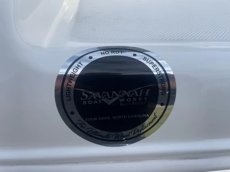 Slide: The Image of 2024 Savannah 2200 Offshore boat logo, lightweight, no rot, super strong, Four Oaks, North Carolina. - 9