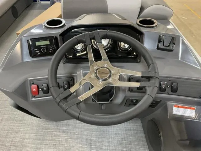 Slide: The Image of 2024 Bennington 22 SVL boat interior wiring and components. - 15