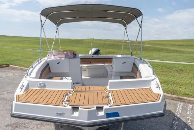 Slide: The Image of 2022 Starcraft SVX 171 OB boat with canopy and spacious deck. - 5