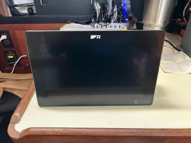 Slide: The Image of Modern navigation display on a 1988 Sabre 38 sailboat. - 21