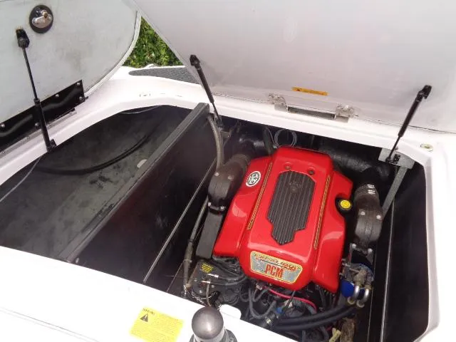 Slide: The Image of 2005 Nautique Air 226 engine compartment with PCM engine. - 10