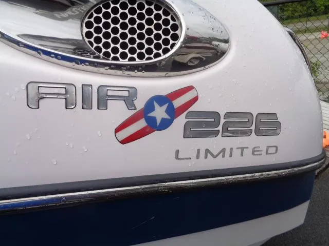 Slide: The Image of 2005 Nautique Air 226 Limited boat logo with star and stripes. - 4