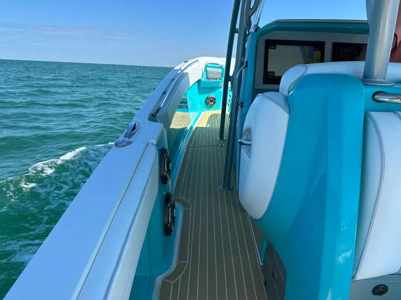 Slide: The Image of Nor-Tech 390 Sport Center Console 2020 - 72