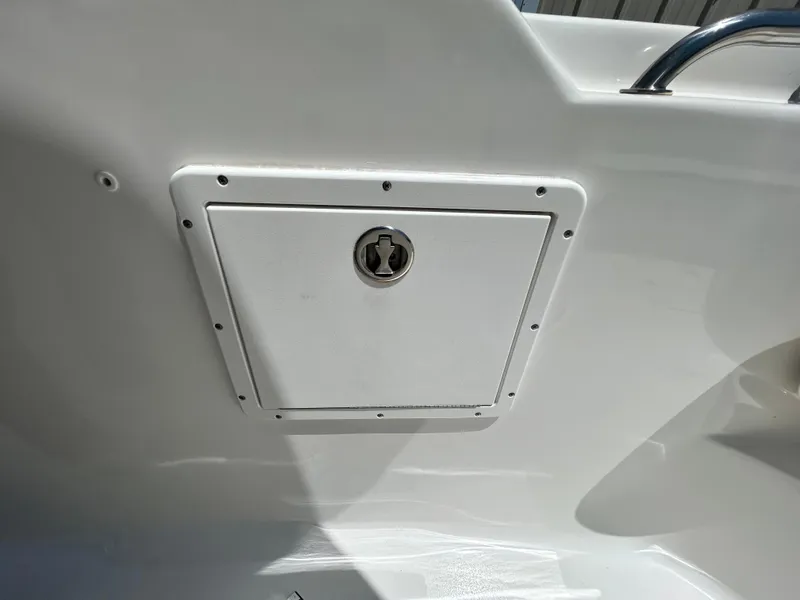 Slide: The Image of Hatch compartment on a 2016 Tidewater 252 CC Adventure boat. - 24