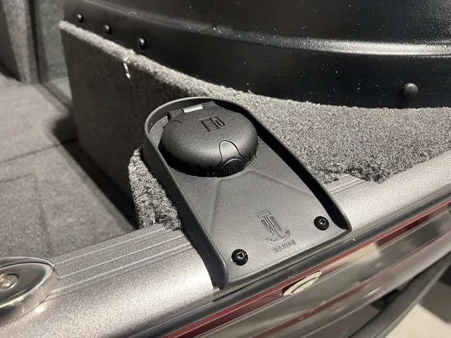 Slide: The Image of 2024 Lund 1775 Impact XS Sport boat interior detail with JL Marine accessory. - 5