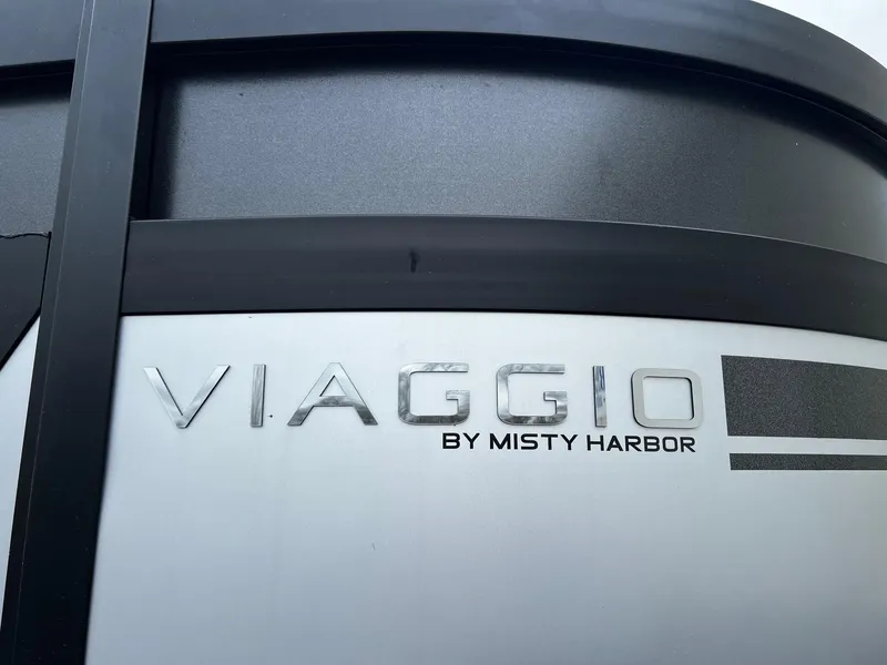 Slide: The Image of 2022 Viaggio 23U Diamante by Misty Harbor logo on boat exterior - 22