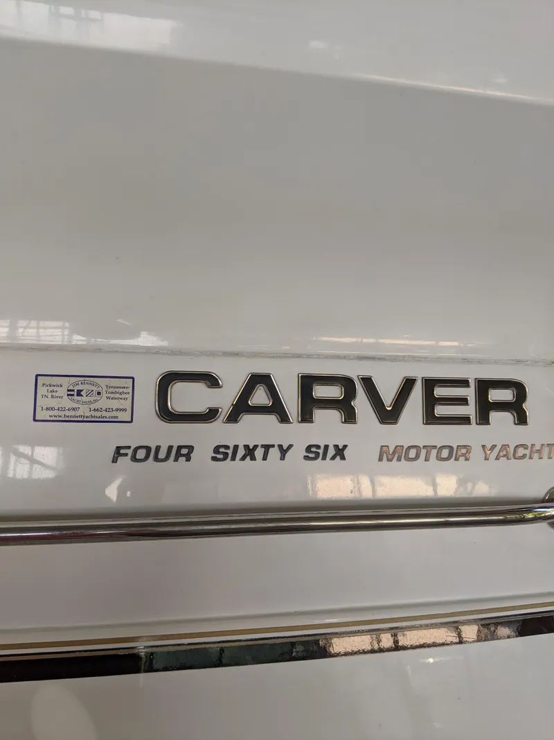Slide: The Image of Carver 466 Motor Yacht 2001 - 94