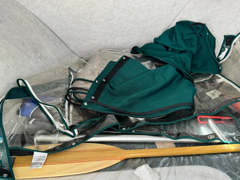 Slide: The Image of Boat accessories and gear inside a 2005 Trophy 1952 Walkaround. - 32