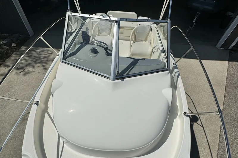 Slide: The Image of 2005 Trophy 1952 Walkaround boat with white deck and windshield. - 5